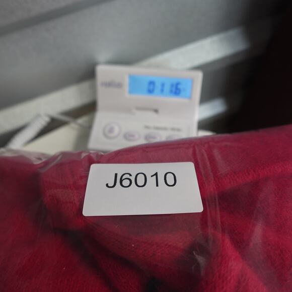 Vintage Andriano Fatigati Sweater Womens Large Lambswool Angora Embroidered Red - Picture 9 of 9